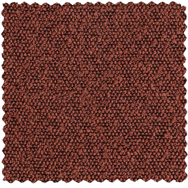 WOOOD-collectie Statement 1-zits Element BouclÉ Chestnut
