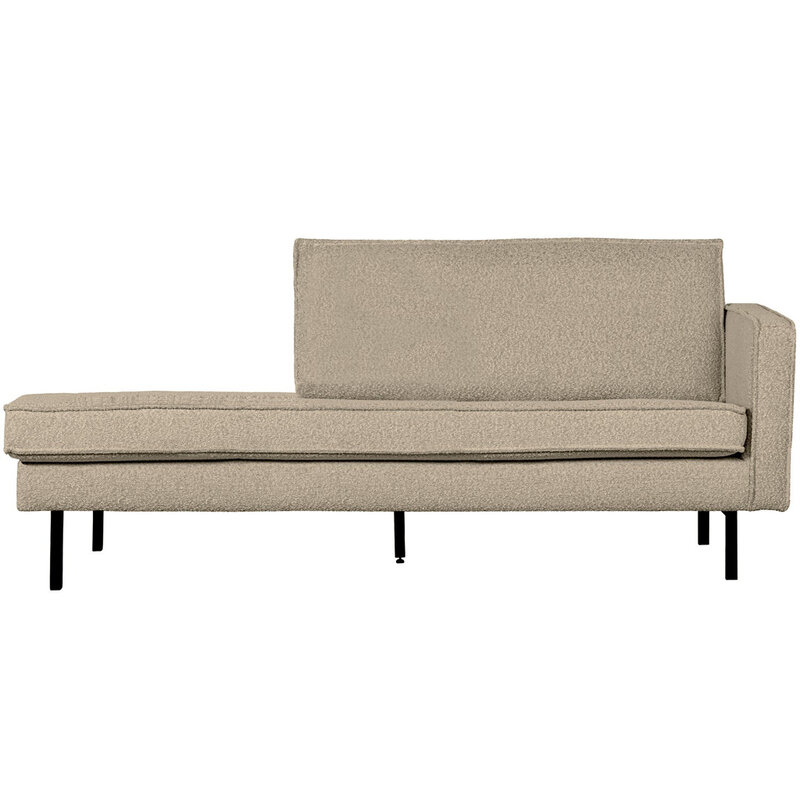 WOOOD-collectie Rodeo Daybed Right Boucle Beige