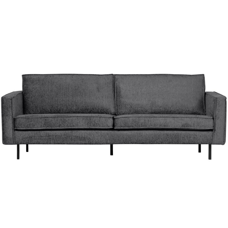 WOOOD-collectie Rodeo Bank 2,5-Zits Structure Velvet Mountain