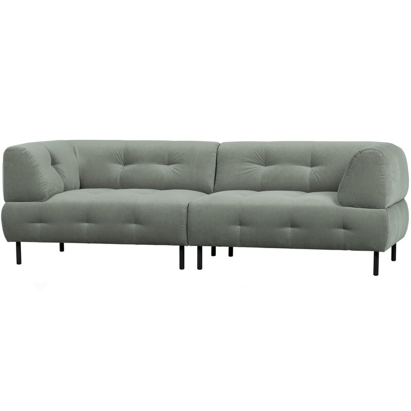 WOOOD-collectie Lloyd 4-seater Washed Velvet Waterplant
