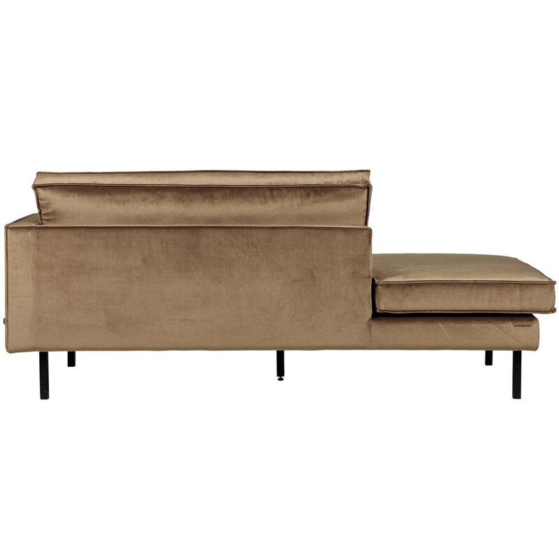WOOOD-collectie Rodeo Daybed Right Velvet Taupe