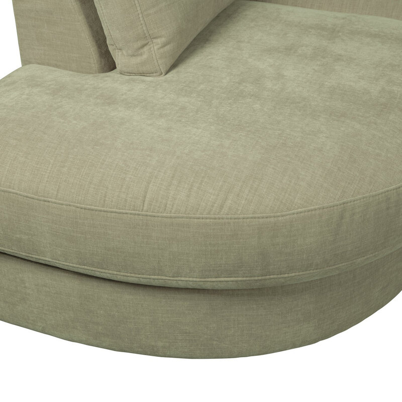 vtwonen-collectie Family 1-Zits Element Ronde Hoek Links Groen