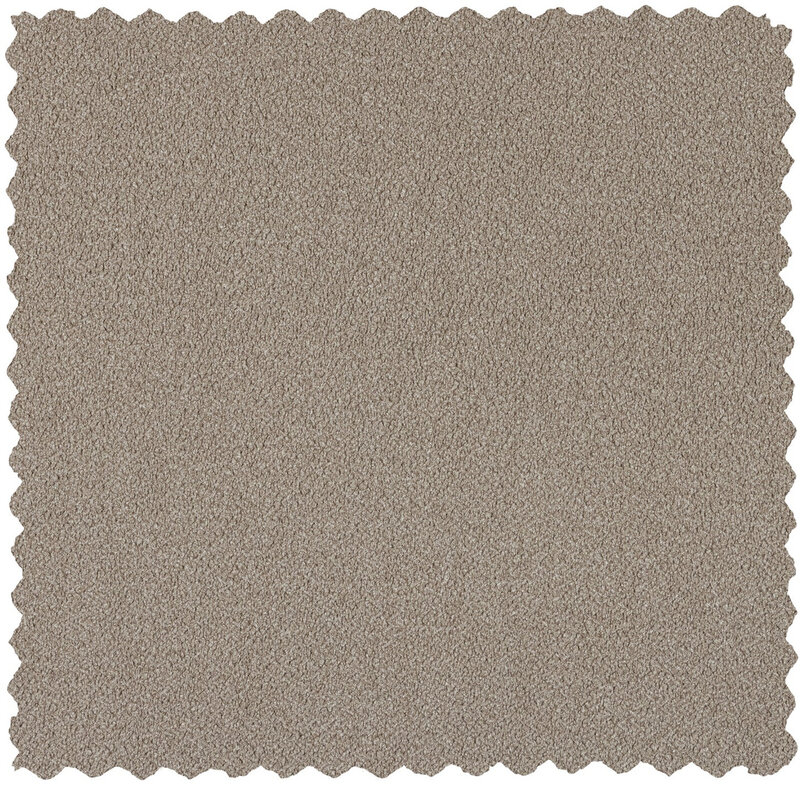 WOOOD-collectie Coco 3-Seater Rounded Left Boucle Sand