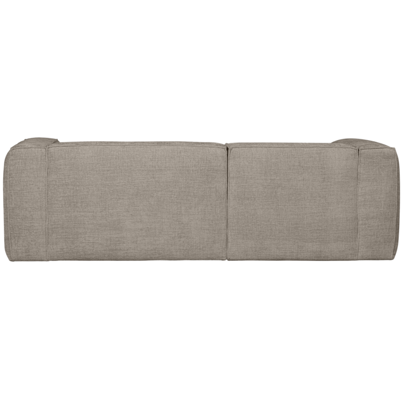 WOOOD-collectie Bean Chaise Longue Links Grove Melange Travertin
