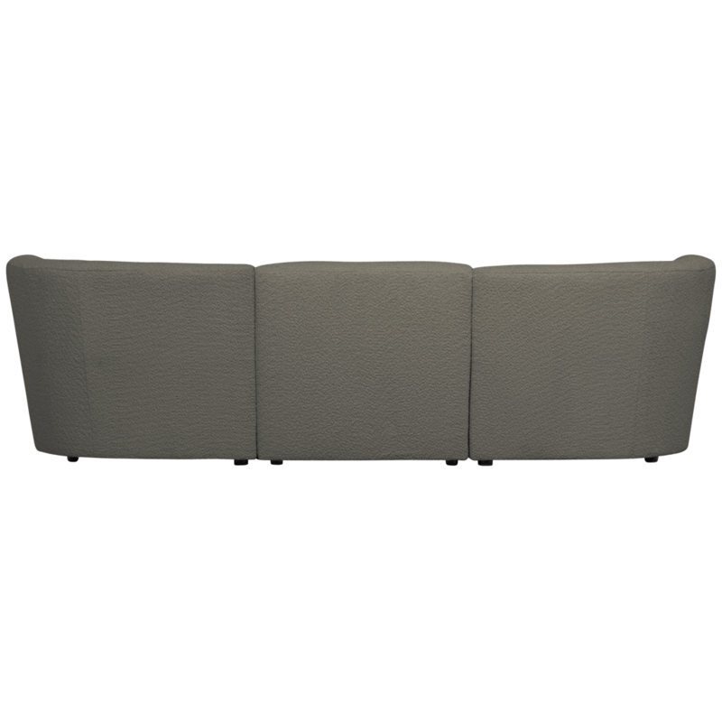 WOOOD-collectie Coco 3-Seater Boucle Warm Green