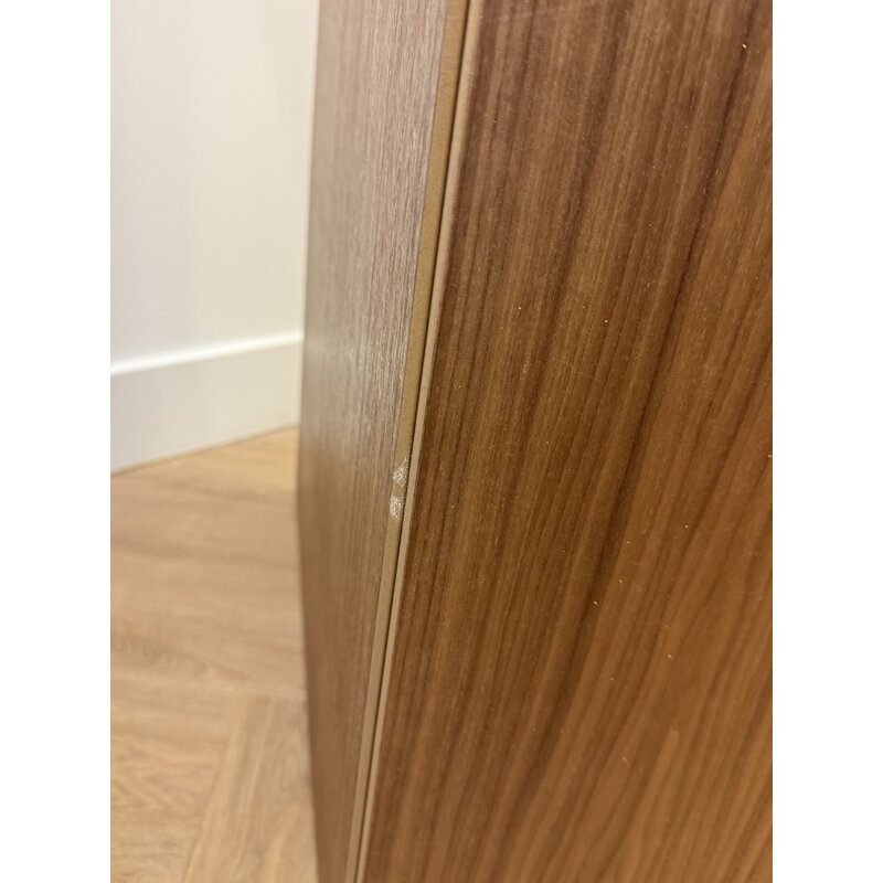 ferm LIVING-collectie Mingle Table Top Oval 220 cm - Walnut Ve - Copy