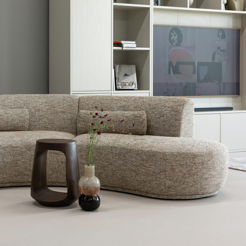 WOOOD-collectie Bayo Bijzettafel Mango Hout Walnoot