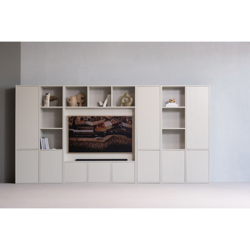 WOOOD-collectie MEGGY TV OPBERGKAST 160CM GRENEN DUST [fsc]