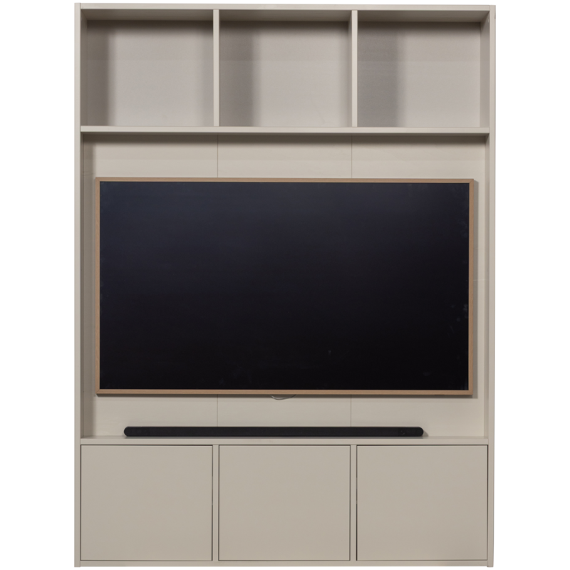 WOOOD-collectie MEGGY TV OPBERGKAST 160CM GRENEN DUST [fsc]