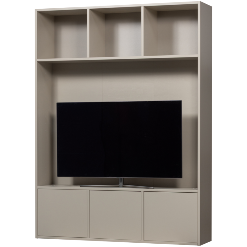 WOOOD-collectie MEGGY TV OPBERGKAST 160CM GRENEN DUST [fsc]