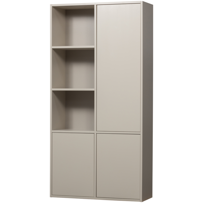 WOOOD-collectie Meggy Opbergkast Links 108Cm Grenen Dust [Fsc]