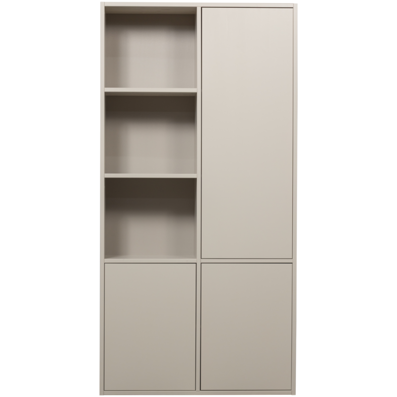 WOOOD-collectie Meggy Opbergkast Links 108Cm Grenen Dust [Fsc]