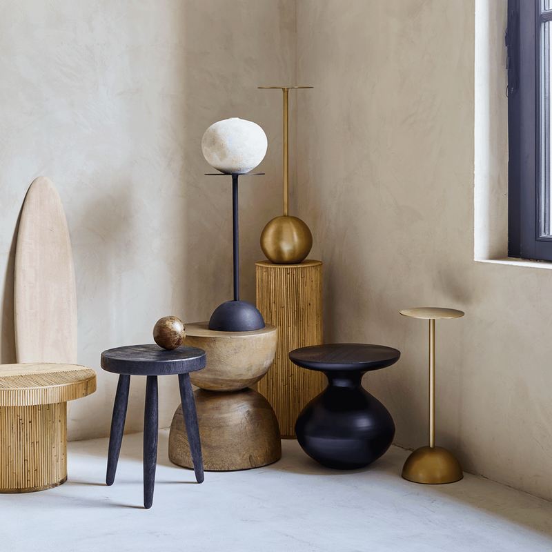 Urban Nature Culture-collectie Side table S, Black