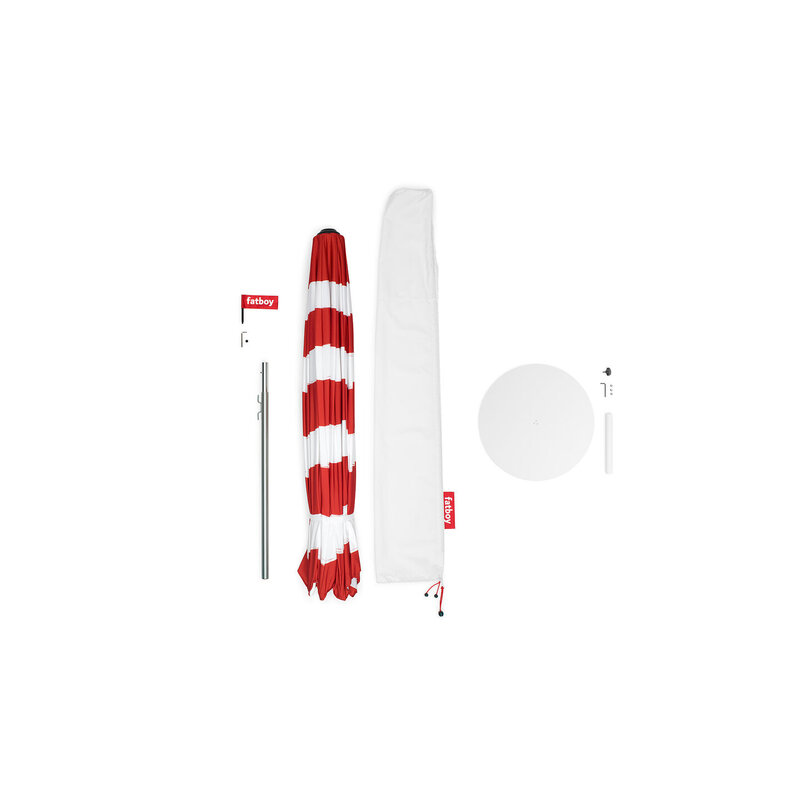 Fatboy-collectie Stripesol rood