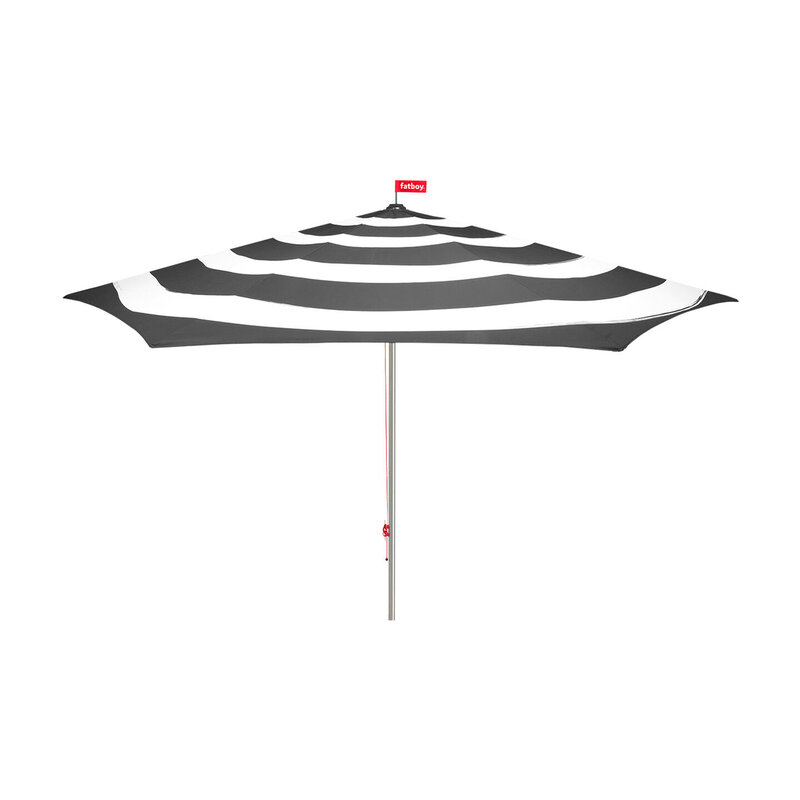 Fatboy-collectie Parasol Stripesol Ø350 cm antraciet