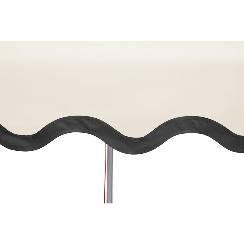 Fatboy-collectie Parasol Pensol creme incl. parasolvoet zwart