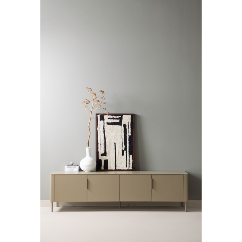 WOOOD-collectie Gunnar Tv Meubel 200 Cm Grenen Mud [Fsc]