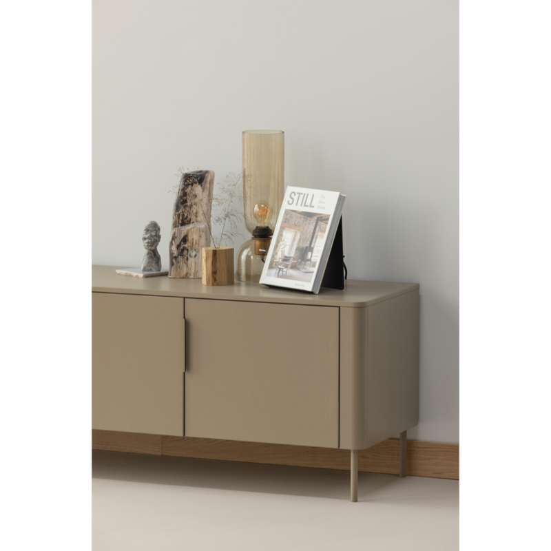 WOOOD-collectie Gunnar Tv Meubel 154 Cm Grenen Mud [Fsc]