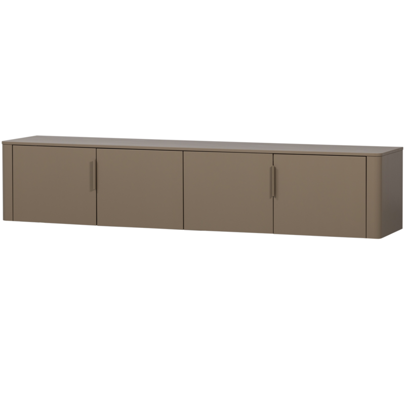 WOOOD-collectie Gunnar Tv Meubel 200 Cm Grenen Mud [Fsc]