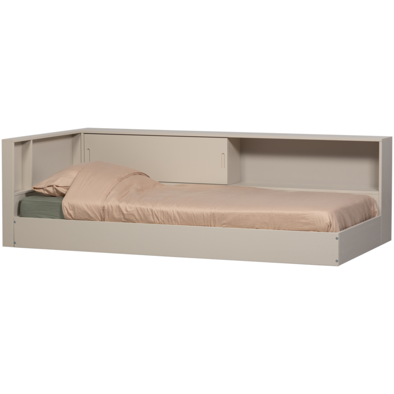 WOOOD-collectie CARTER HOEKBED LINKS/RECHTS GRENEN DUST [fsc]