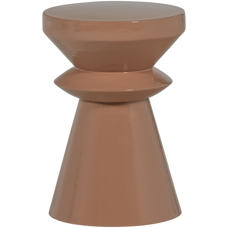 WOOOD-collectie Fedde Bijzettafel Metaal Oud Roze