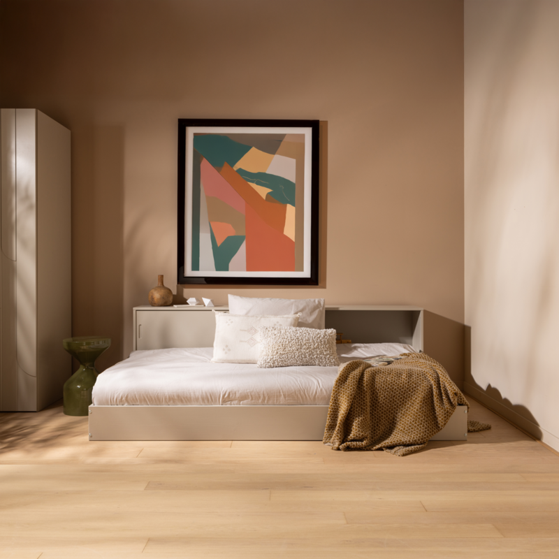 WOOOD-collectie CARTER BED GRENEN DUST 90x200CM [fsc]