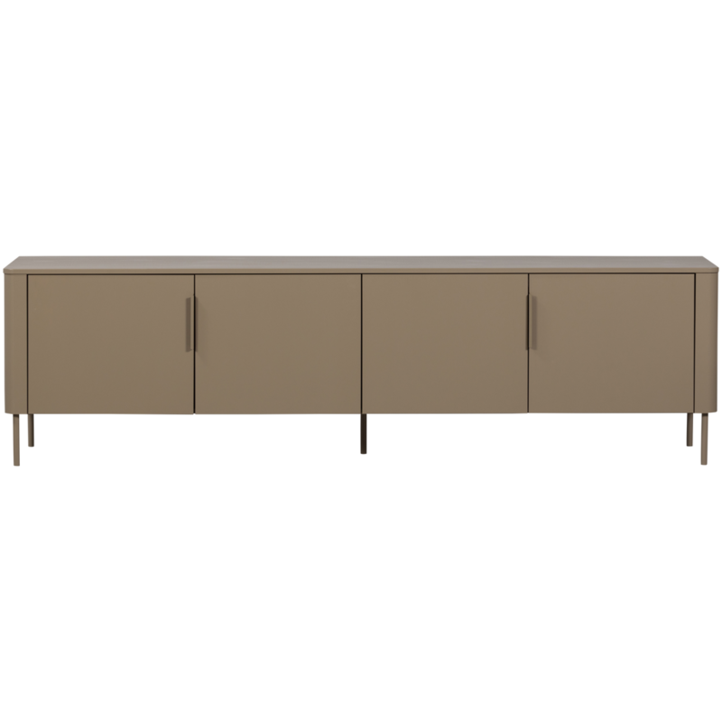 WOOOD-collectie Gunnar Tv Meubel 200 Cm Grenen Mud [Fsc]