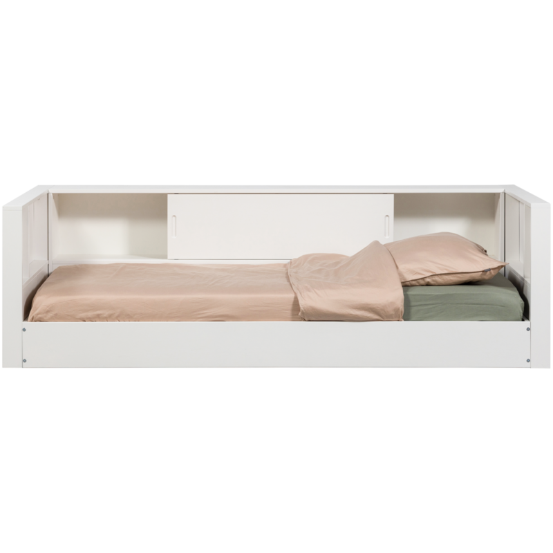 WOOOD-collectie Carter Bedbank Grenen Wit [Fsc]