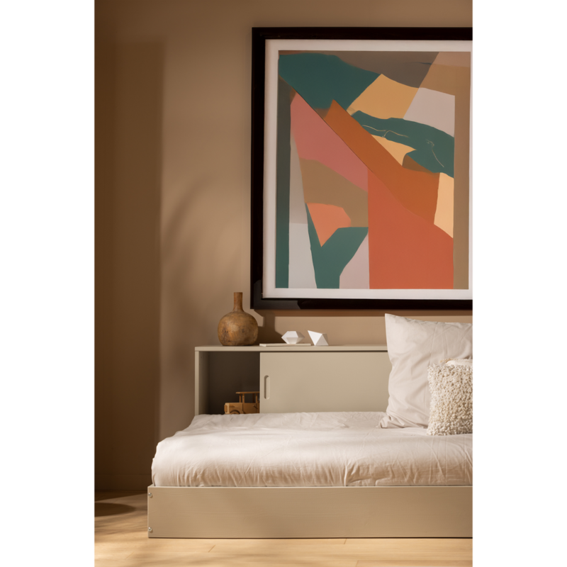 WOOOD-collectie CARTER BED GRENEN DUST 90x200CM [fsc]