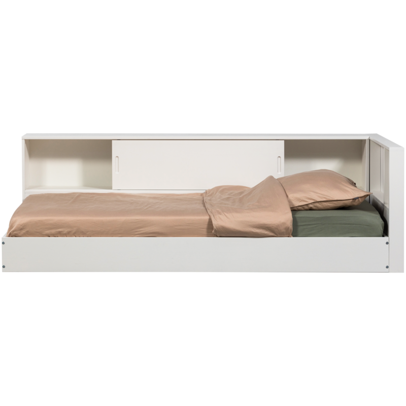 WOOOD-collectie Carter Hoekbed Links/Rechts Grenen Wit [Fsc]