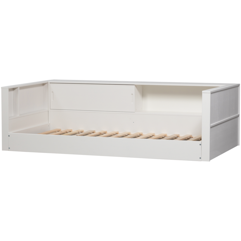 WOOOD-collectie Carter Bedbank Grenen Wit [Fsc]