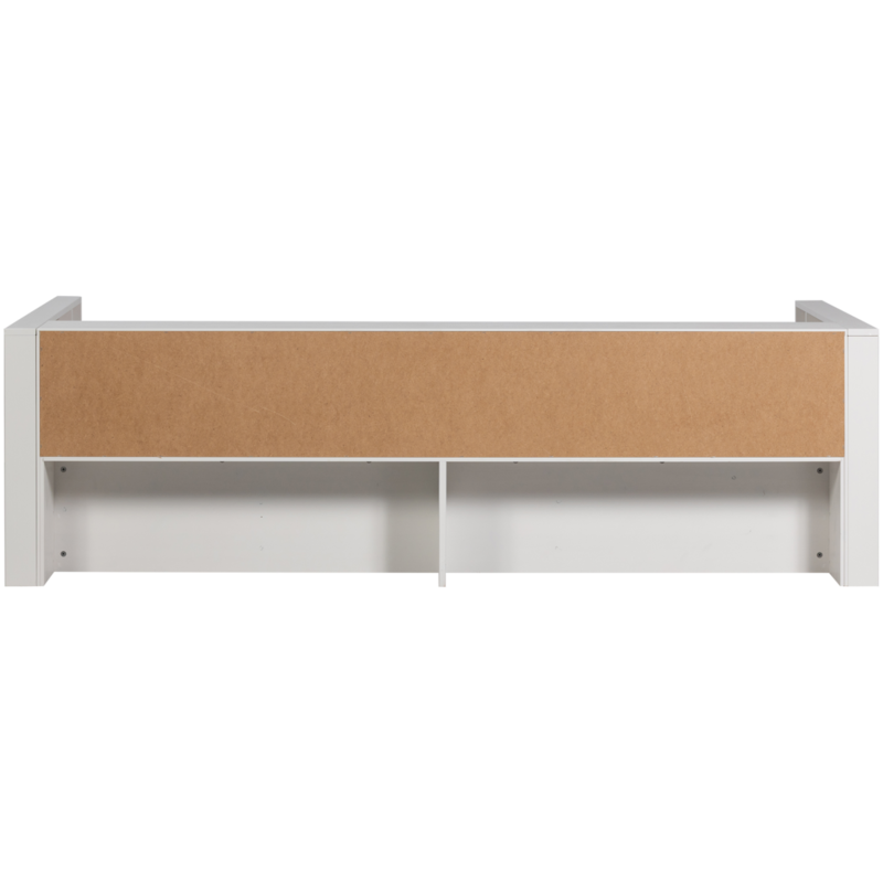 WOOOD-collectie Carter Bedbank Grenen Wit [Fsc]