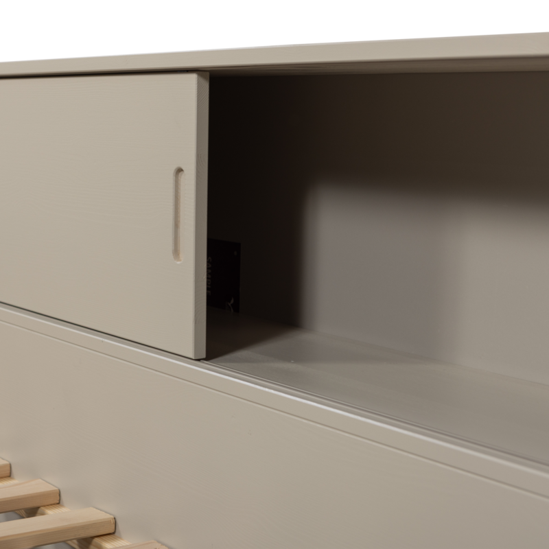 WOOOD-collectie CARTER BED GRENEN DUST 90x200CM [fsc]