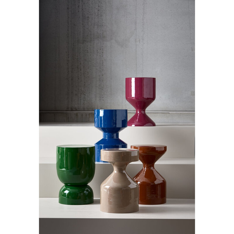 WOOOD-collectie Floyd Bijzettafel Metaal Tapenade