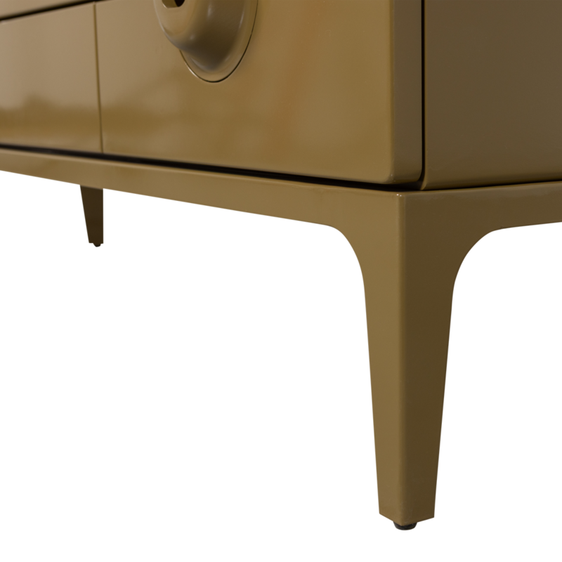 WOOOD-collectie Merge Tv Meubel Hout Honinggeel