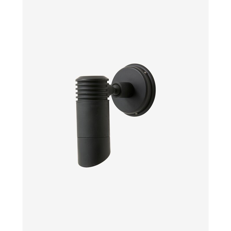 Nordal-collectie BRAGI wall lamp, outdoor - black