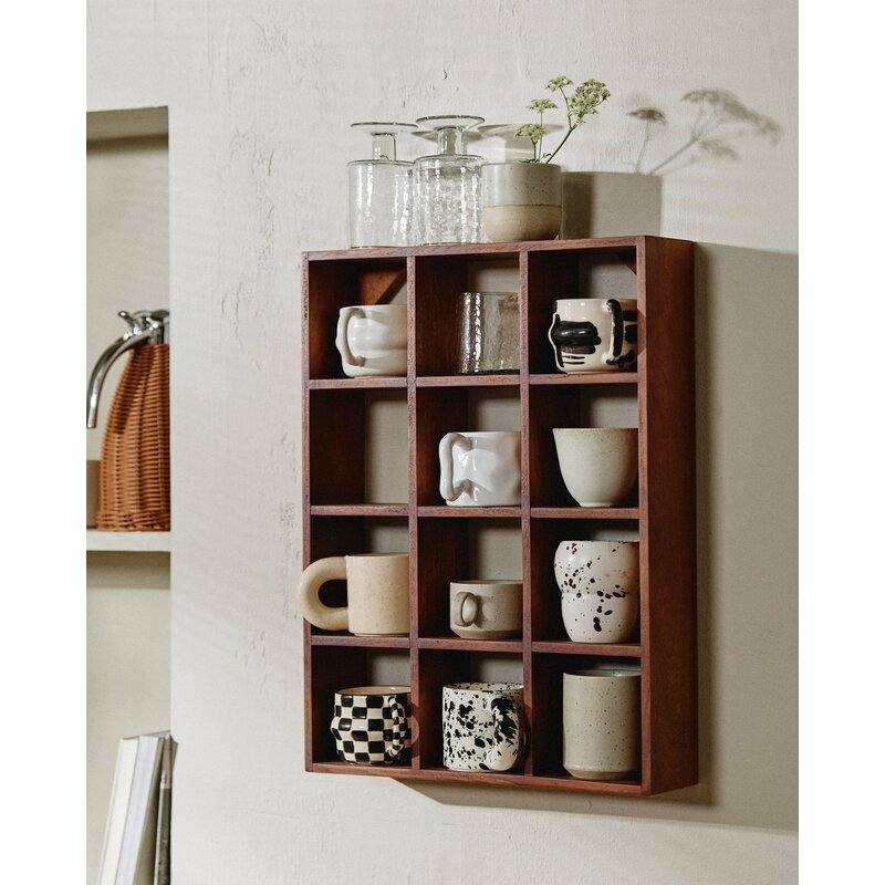 Nordal-collectie OSSA cup shelf, M - nature
