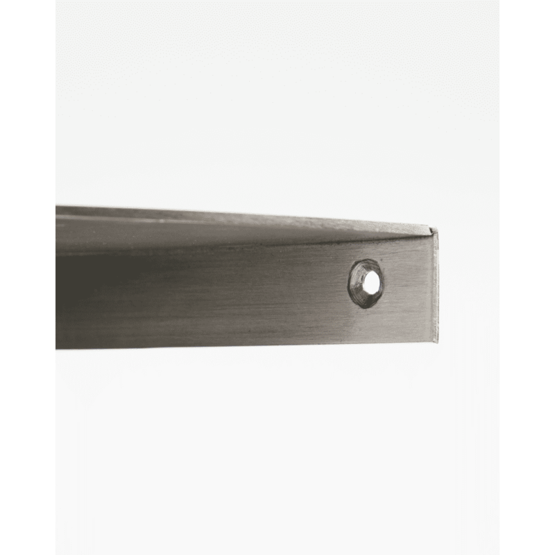 House Doctor-collectie Side table Mega Brushed silver finish