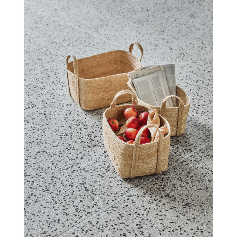 House Doctor-collectie Opbergmand Stella Naturel - set van 3