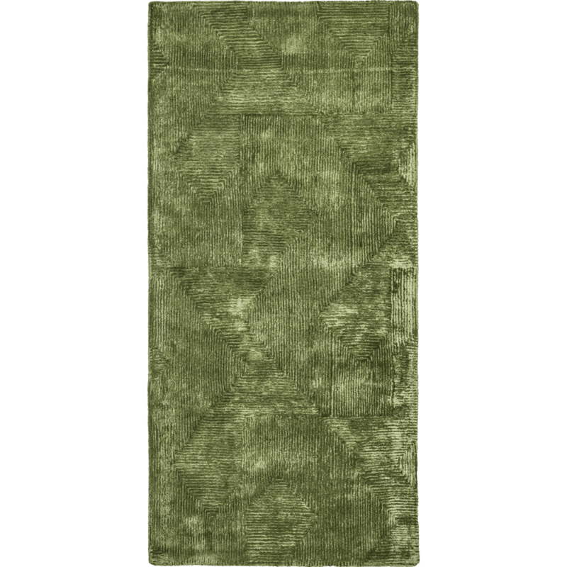 House Doctor-collectie Vloerkleed Shine Groen