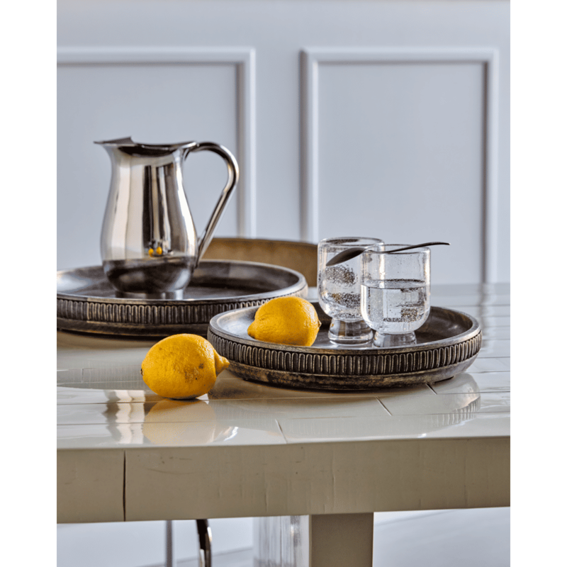 House Doctor-collectie Schalen Loma Zwart - set van 2