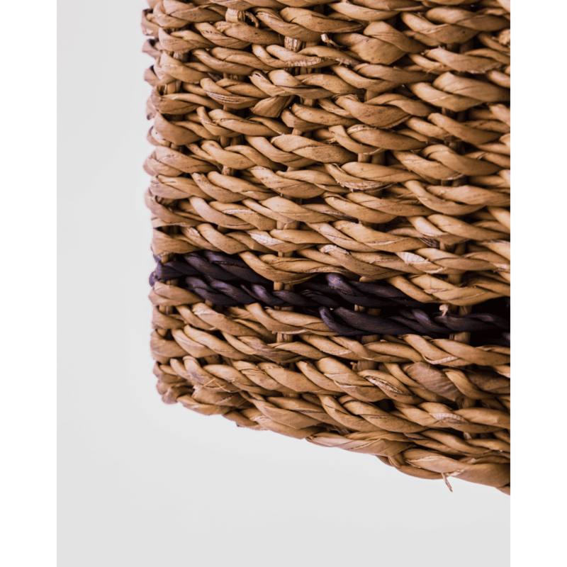 House Doctor-collectie Opbergmand Squares Naturel -set van 6