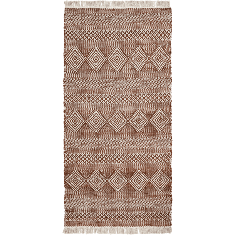 House Doctor-collectie Vloerkleed Ethnic Bruin Naturel