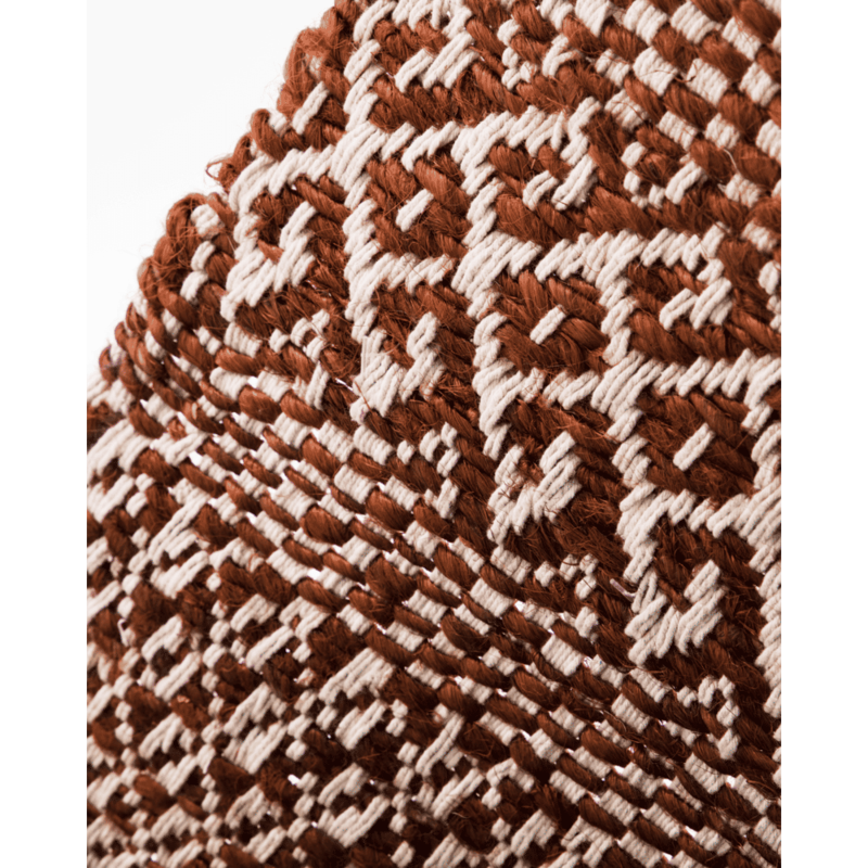 House Doctor-collectie Vloerkleed Ethnic Bruin Naturel