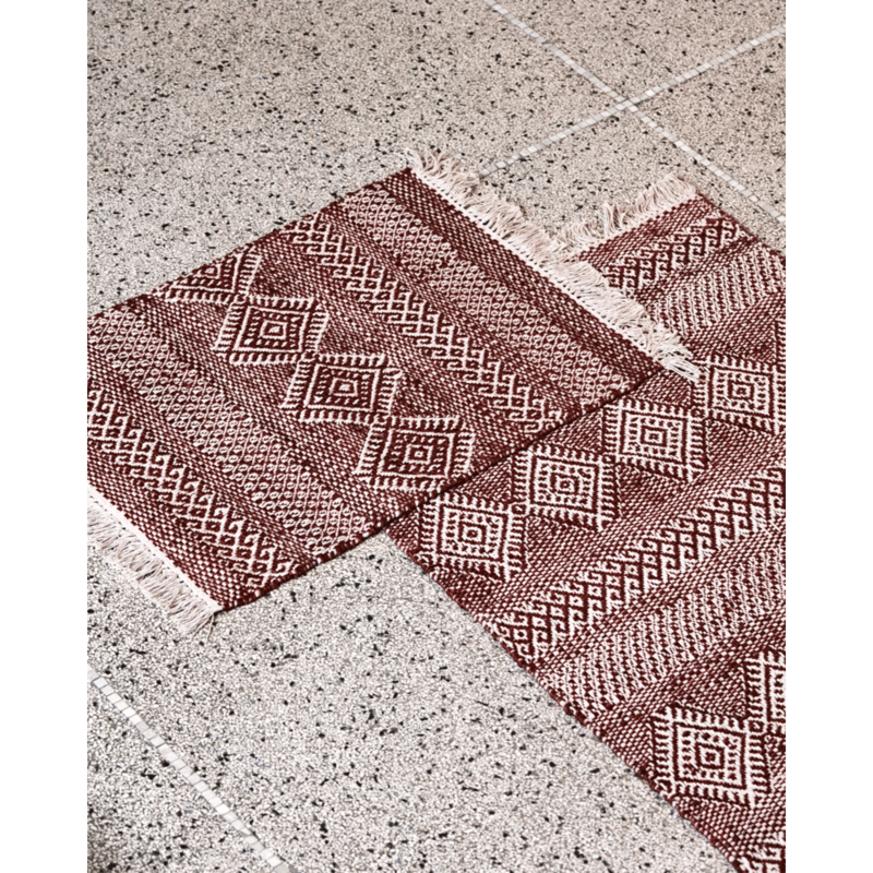House Doctor-collectie Vloerkleed Ethnic Bruin Naturel
