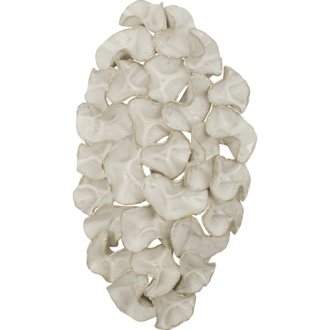 House Doctor Wandkunst Fold Gebroken wit