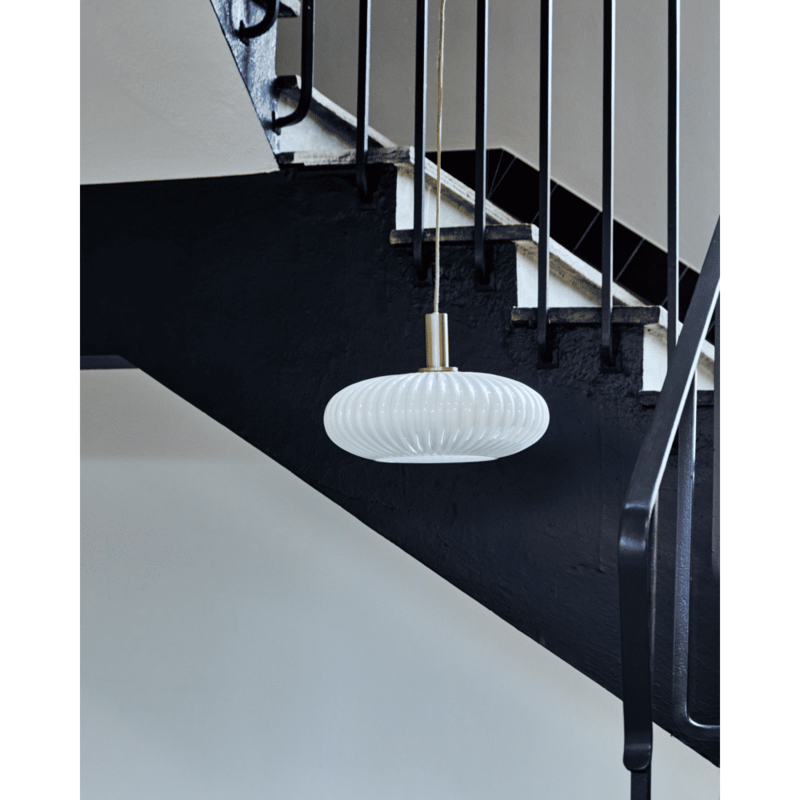 House Doctor-collectie Hanglamp Fort Antieke koperen afwerking Gebroken wit