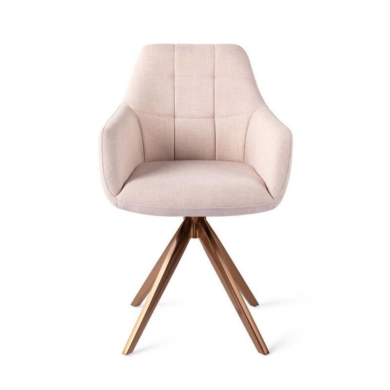 Jesper Home Noto Petal Pink Eetkamerstoel - Turn Rose