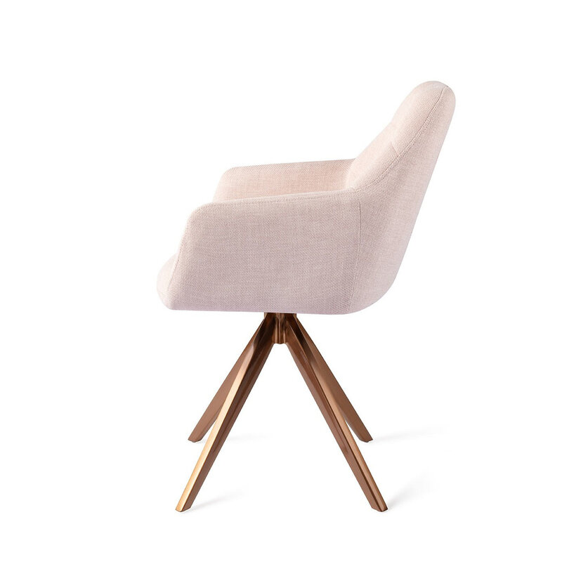 Jesper Home Noto Petal Pink Eetkamerstoel - Turn Rose