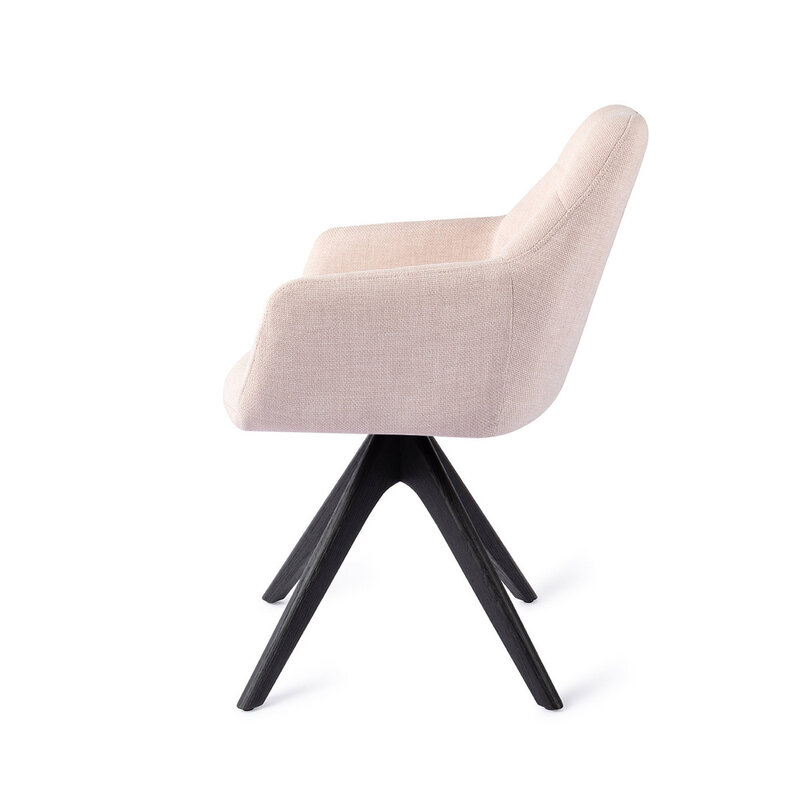 Jesper Home Noto Petal Pink - Revolve Oak Black